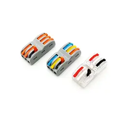 <span class=keywords><strong>3</strong></span> طرق لتوصيل الكابلات الكهربائية باستخدام <span class=keywords><strong>3</strong></span> كتل توصيل ذات أطراف زنبركية، موصلات أسلاك كهربائية، معدات ومستلزمات كهربائية، موصلات وأطراف توصيل - Product Image 3