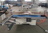 Scie à table coulissante CNC certifiée CE MJ45A, table de travail de 3200 mm, guide automatique, machine de découpe du bois pour le traitement des panneaux MDF et contreplaqué
