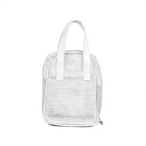 Trousse de Toilette <span class=keywords><strong>en</strong></span> Nylon Pastel Qetesh avec Logo Personnalisé, Poignée Portable, Légère, pour <span class=keywords><strong>Voyage</strong></span> et Rangement - Product Image 6