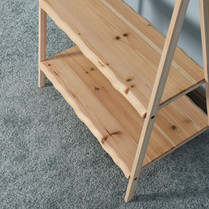 Portemanteau suspendu en bois bon marché avec <span class=keywords><strong>porte</strong></span>-chaussures pour le salon - Product Image 4