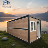 Vente directe d'usine - Maison modulaire pliable et extensible, emballage plat, transport facile