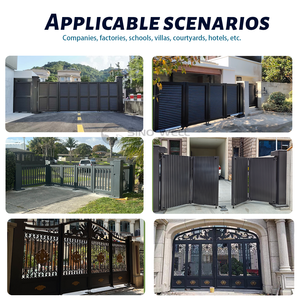 Hiện đại tự động biệt thự cổng sân ngoài trời cổng đường lái xe trượt lối vào nhôm điện cổng - Product Image 4