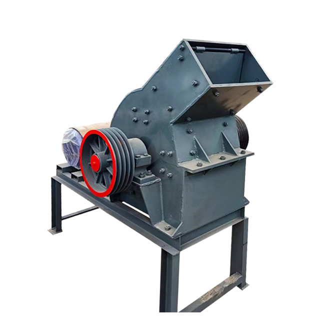 Small Scale Mining Portable Mini Hammer Crusher for Glass Rock Coal Stone Crushing Compact Mobile Sand Making Machine