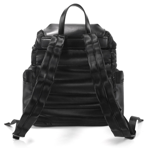 Mochila de Viaje para Hombre, Elegante, Clásica, de Lujo, Negra, Acolchada, con Cordón, Impermeable, de Gran Capacidad, para Negocios y Trabajo - Product Image 4