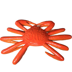 Escultura de Cangrejo de Resina para Montar en la Pared, Decoración Moderna para Exteriores, Figura Animal Duradera Hecha a Mano, 1 Pieza - Product Image 5