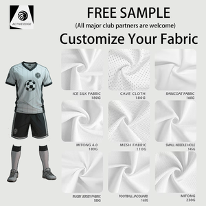 2025 <span class=keywords><strong>Malaga</strong></span> bóng đá Jersey tùy chỉnh T-shirt với tự động cắt bán buôn - Product Image 6