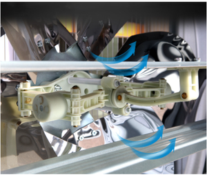 1380 Variabele Maten Muur Mount Box Type Industriële Air Extractor Gevogelte Kas Ventilatie Ventilator - Product Image 5