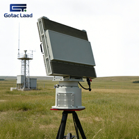 Radar Doppler à impulsions à réseau phasé X-Band anti-drone basse altitude, haute précision, omnidirectionnel, pour la détection et la protection des drones FPV