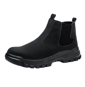 Men's High-Top Steel Toe Winter <strong>Safety</strong> Shoes-Anti-Smash Anti-Piercing for Midsole Rubber Outsole for Construction Mining Work - Product Image 4