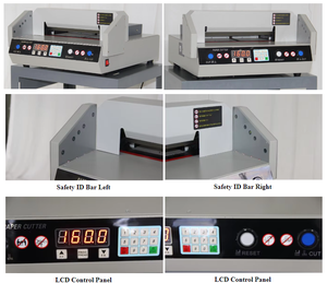 Máquina cortadora de papel eléctrica de escritorio con pantalla Digital de libros, 320mm, más de 2 uds. - Product Image 5
