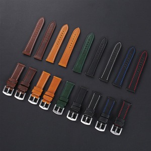 Cinturino in vera pelle a sgancio rapido <span class=keywords><strong>per</strong></span> orologi sportivi Cinturino in pelle Cinturino in pelle Pazzo 18 20 22 24mm - Product Image 6