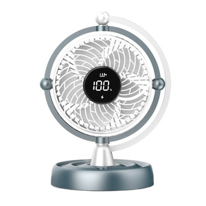 Top <span class=keywords><strong>10</strong></span> Trending Galaxy Planet Model Desk Fan Uniek Creatief Cadeau Voor Kinderen Ruimteliefhebbers Gemakkelijke Tafel Voor Auto-Huishoudelijke Hotelgebruik - Product Image 1