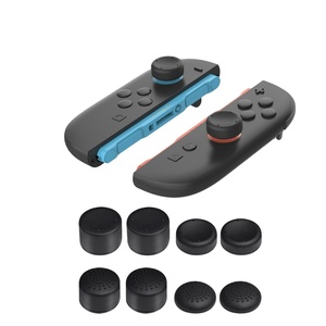 Nouvelle version pour Switch Game Console Shell 8-en-1 Capuchons <span class=keywords><strong>de</strong></span> bouton en silicone <span class=keywords><strong>de</strong></span> protection Joystick amélioré Accessoires rehaussés - Product Image 2