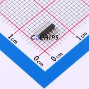 ZX-PZ1.0-1-6PZZ Pin Header Through hole Component (THT),P=1mm Connector 1x6P 1mm Pin Header Through Hole - Product Image 1