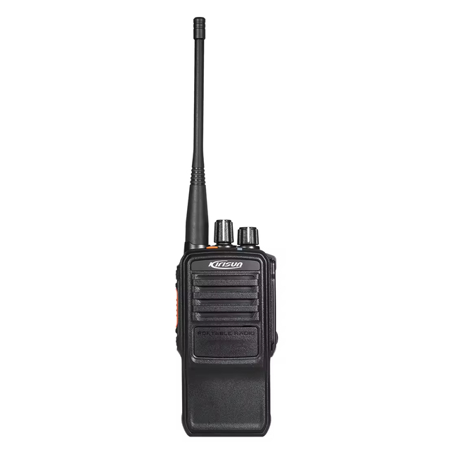 Kirisun DP585 Digital Mobile Radio UHF Two-way Radio IP66 Water Resistant 256 Channels 0-10KM Range Durable Handheld Portable