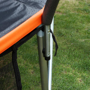 Trampoline d'extérieur pour enfants avec saut à l'élastique panier de basket-ball échelle sûre et pliable en PVC polypropylène pour garçons filles - Product Image 2