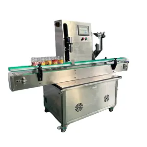 Automatic Single Nozzles Glass Bottle Syrup Filling Machine Cough Syrup Liquid Filling and Capping Line