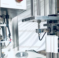 Machine de scellage crème de Type rotatif entièrement automatique, pour remplir le beurre, le yaourt, le fromage, la houppette