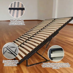 Base <span class=keywords><strong>de</strong></span> Cama <span class=keywords><strong>de</strong></span> Plástico con Ranuras <span class=keywords><strong>de</strong></span> Ventilación y Propiedades para Evacuar la Humedad para Mayor Higiene - Product Image 2