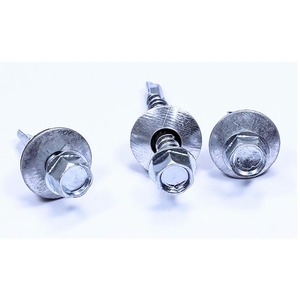 Metal Hex Head Self Drill EPDM Sheet Metal <b>Screw</b> Drill Point <b>Galvanized</b> Self Drilling <b>Screw</b> with EPDM - Product Image 3