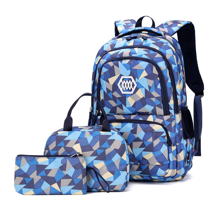 Cute Printing 3-Piece Kids School Bag Set - Image 4