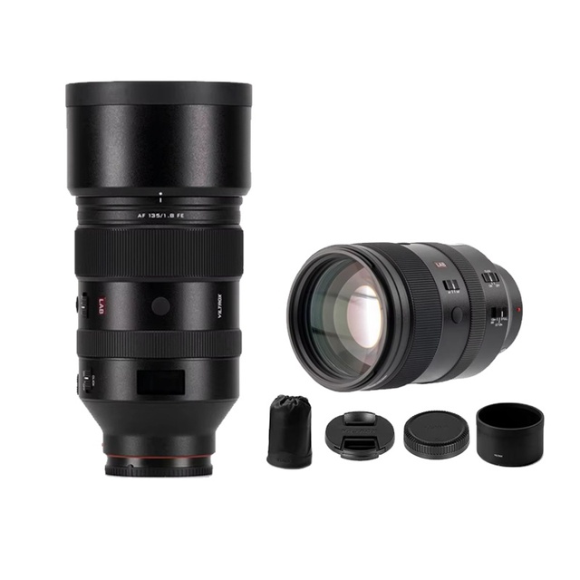Viltrox AF 135mm F1.8 Prime Telephoto Lens for Full Frame for Sony E A7SIII ZV-E10 for Nikon Z Z6III Z7II Cameras Pure Sine Wave