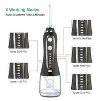 Hydropulseur de voyage, Jet d'eau pour les dents, portable, fil dentaire étanche, 300ML,
