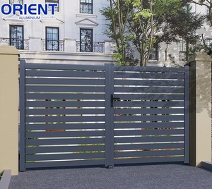 Portes coulissantes en aluminium Orient, designs de portails métalliques - Product Image 2