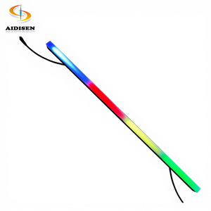 Aidisen 100cm <span class=keywords><strong>LED</strong></span> Pixel Stick <span class=keywords><strong>Led</strong></span> Mapping Light <span class=keywords><strong>Bar</strong></span> Étanche IP65 RGB Pixel <span class=keywords><strong>LED</strong></span> <span class=keywords><strong>Pro</strong></span> <span class=keywords><strong>Bar</strong></span> Lumières de scène pour événements - Product Image 1