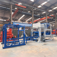 Machine de fabrication de blocs de béton creux et pleins QT7-15 entièrement automatique et hydraulique pour pavés en sable et ciment, avec moules à blocs