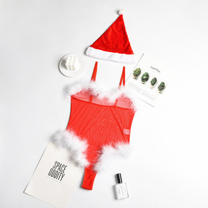 Lencería Sexy de Talla Grande para Navidad, Disfraz de Duendecillo, Conjunto de Lencería Traviesa, Novedades 2023, Regalos de Navidad para Rusia - Product Image 3