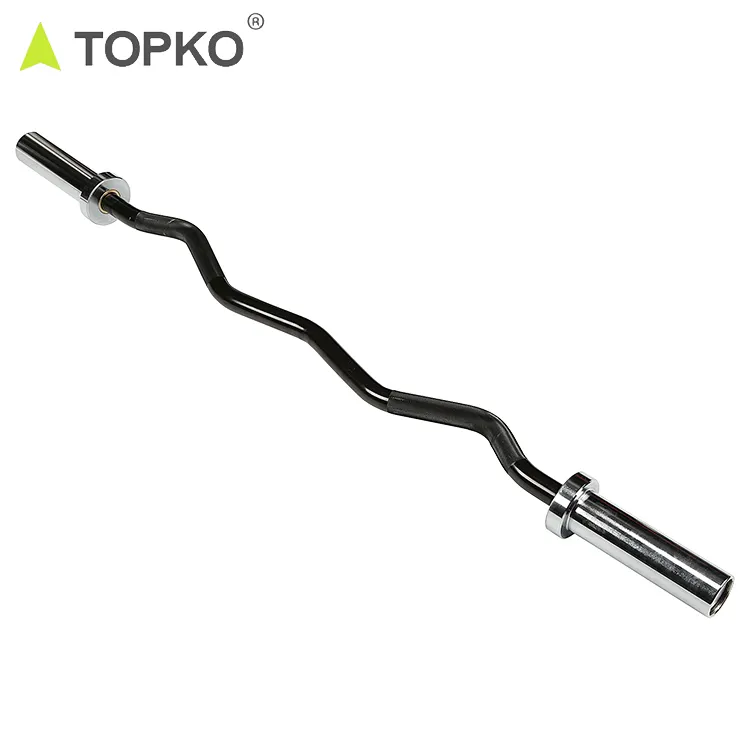 TOPKO — barre de cloche réglable, poignées en fer, ensemble de barre d'haltère pour lever de poids