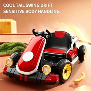 Nouveau <span class=keywords><strong>Kart</strong></span> Électrique <span class=keywords><strong>Mario</strong></span> pour Enfants, Voiture-Jouet Bébé Télécommandée, Dérapage à Petites Roues, Porteur en Plastique Durable - Product Image 4