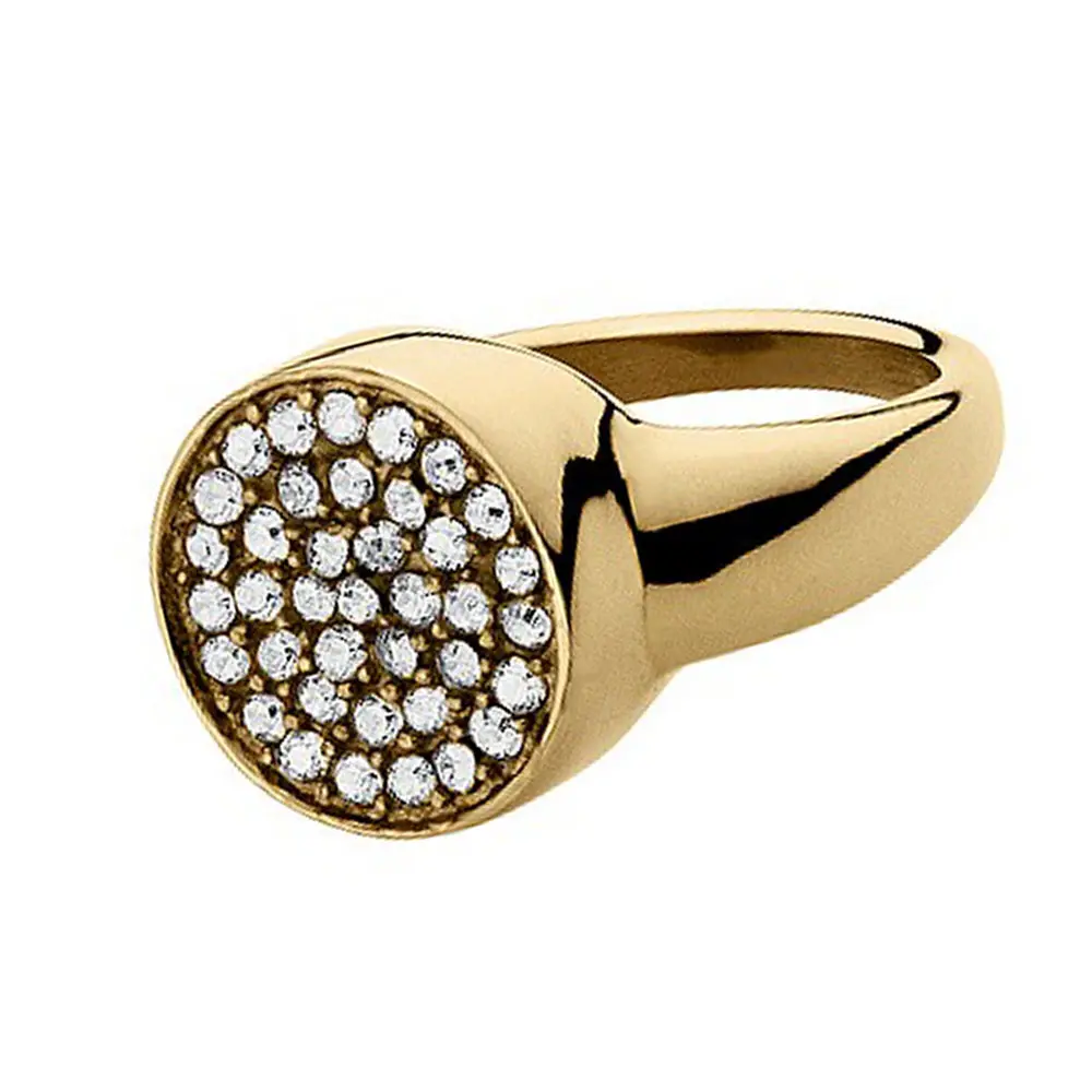 Anel de vedação de jóias pedra fantástica de ouro, prata preciosa bonita anel 925 prata esterlina 18k banhado a ouro, prata banhada dedo
