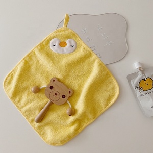 2023 New Small <strong>Animal</strong> Cartoon Handkerchief Small Square Towel Pure Cotton Kindergarten Handkerchief Children's <strong>Face</strong> Towel - Product Image 4