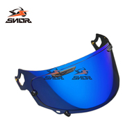 SNOR Nouvelle visière de casque de moto PC résistante à l'usure, aux rayures et aux UV pour Arai RX-7XRX-7VNEOXD Haute définition