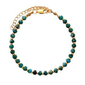 Natural Stone Beaded <b>Bracelet</b> Turquoise Adjustable For Men Women Couples Gift Jewelry - Product Image 5