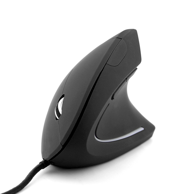 Wired Vertical Mouse 6D Wired Vertical Mouse Ergonomic Mouse 4 Level 800/1200/2000/3200 Dpi Optical Usb Mouse