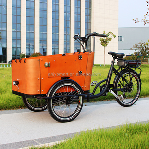 <span class=keywords><strong>Vélo</strong></span> cargo à 3 roues avec <span class=keywords><strong>porte</strong></span> latérale, <span class=keywords><strong>vélo</strong></span> cargo <span class=keywords><strong>électrique</strong></span> noir, utilisation familiale, <span class=keywords><strong>remorque</strong></span> cargo à trois roues avant, cadre en acier - Product Image 6