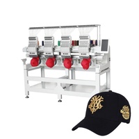 Machine à broder multifonctionnelle 1/2/3/4/6/8 têtes, machine à broder informatisée pour t-shirts et vêtements à usage commercial