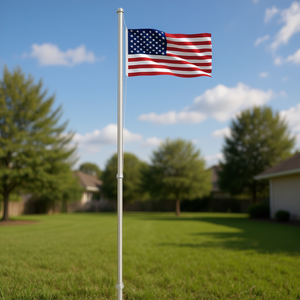 Us <b>Flag</b> With 20.3 Aluminum Pole Durable American <b>Flag</b> For Sports And Games - Product Image 2