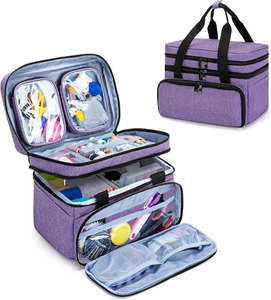 Factory Double Layer Sewing Accessories <b>Storage</b> And Organizer Case Sewing <b>Storage</b> Bag for Sewing <b>Tools</b> Sewing <b>Storage</b> Bag - Product Image 4