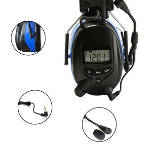 Cache-oreilles pour radio AM/FM numérique 30dB Protection des oreilles Protecteurs auditifs Cache-oreilles pour prise de vue électronique - Product Image 3