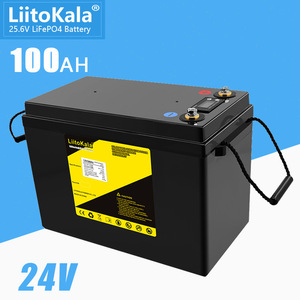 <span class=keywords><strong>Batterie</strong></span> LiFePO4 LiitoKala 24V 100Ah pour voiturette <span class=keywords><strong>de</strong></span> golf solaire, chariot élévateur, pack <span class=keywords><strong>de</strong></span> batteries étanche pour onduleur, système solaire, moteur <span class=keywords><strong>de</strong></span> bateau - Product Image 4