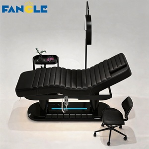 Table <span class=keywords><strong>de</strong></span> massage électrique moderne <span class=keywords><strong>de</strong></span> luxe, lit <span class=keywords><strong>de</strong></span> beauté pour salon <span class=keywords><strong>de</strong></span> spa, lit facial à 4 moteurs, lit pour extensions <span class=keywords><strong>de</strong></span> cils, spa, tatouage, épilation, lit noir pour cils - Product Image 5