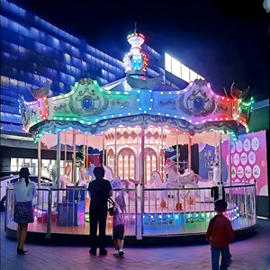 Manège de Noël en plein air sur le thème de Noël pour enfants, <span class=keywords><strong>parc</strong></span> d'attractions - Product Image 2