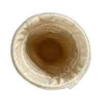Sachet filtre en feutre aiguilleté en fibre de verre