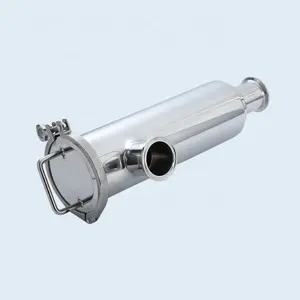 30-300 Meshes Screen Sanitary Beer Ss304 Stainless Steel Thread Male 1.5" Tri Clamp-Inline Sanitary Filter