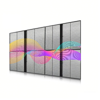 Écran LED transparent publicitaire HD P3.91-7.81 pour vitrine de concession automobile, magasins 4S, vitrine de centre commercial