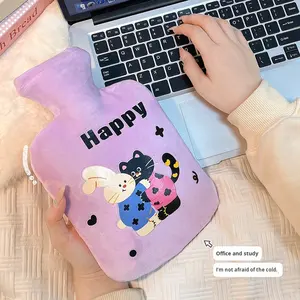 <span class=keywords><strong>Bolsa</strong></span> <span class=keywords><strong>de</strong></span> <span class=keywords><strong>Agua</strong></span> <span class=keywords><strong>Caliente</strong></span> <span class=keywords><strong>de</strong></span> Terciopelo, Idea <span class=keywords><strong>de</strong></span> Regalo Perfecta para Bebés y Estudiantes, Lujosa para el Calor Invernal <span class=keywords><strong>en</strong></span> Movimiento y <span class=keywords><strong>en</strong></span> Casa - Product Image 4